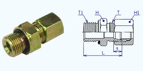 供应-常顺-直型油管接头