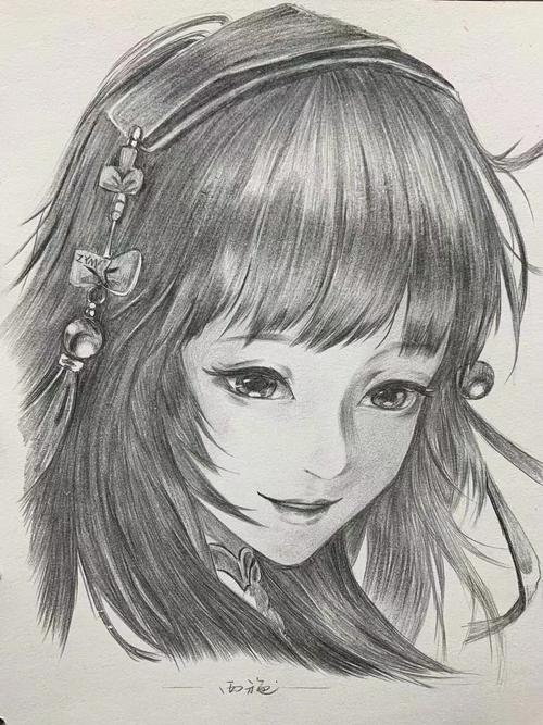 素描人物约稿啦