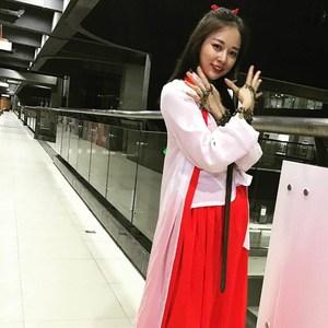 抖音同款露娜紫霞仙子cos荣耀cosplay女古风衣服装道具剑现货王者