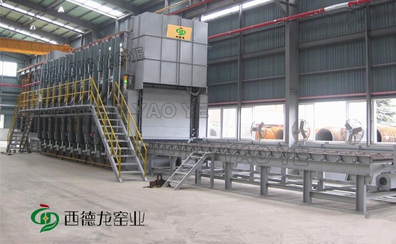 36米燃气辊底式连续热处理炉