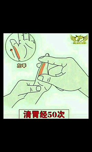 小孩扁桃体发炎艾灸按摩调节