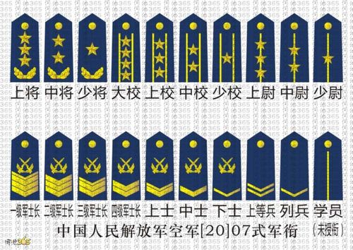 空军[20]07式军衔