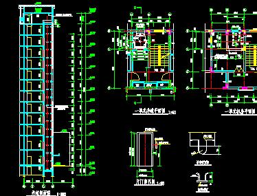 电梯间及井道设计详图