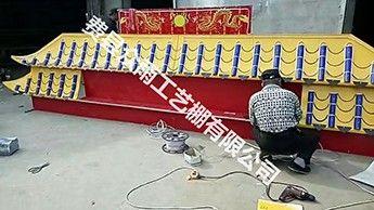 临沂豪华立体发光灵棚灵堂