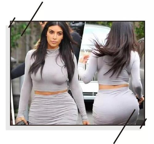 不过现在欧美网红流行的沙漏型身材,感觉有点被带偏了,臀围被无限放大