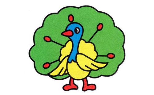 小动物简笔画整副彩色