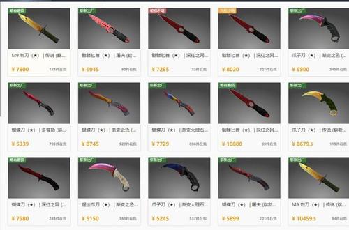 csgo:一周差出6000块,市场波动那么大,买啥刀不会亏?