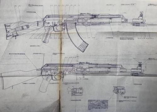 苏联授权我国生产ak47拿到图纸后厂长眼前一亮