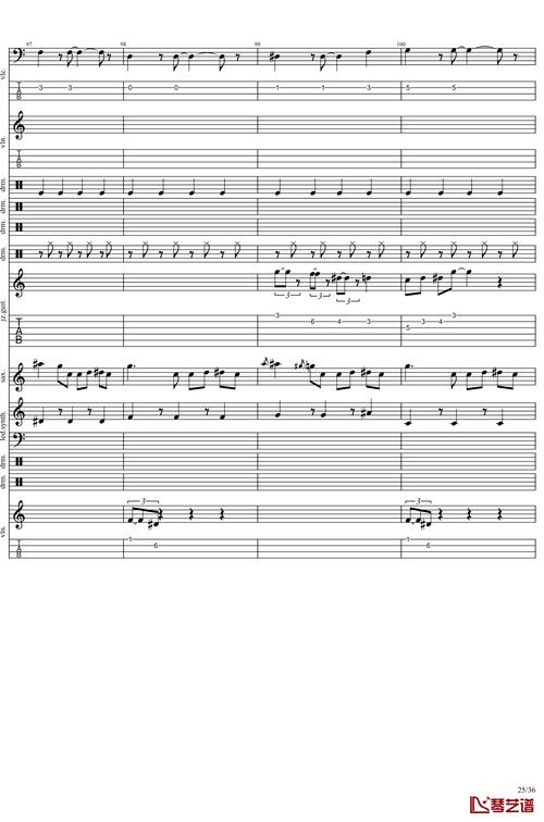 epic sax guy钢琴谱-ray charles-hit the road jack