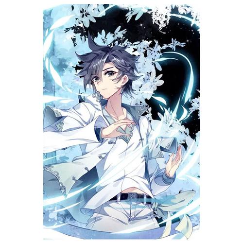 斗罗大陆diy数字油画斗罗大陆diy数字油画动漫人物唐三小舞儿童自绘