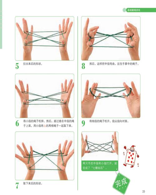 趣味翻绳游戏(赠 精美翻绳) (日)野口广,王岩,闫文嫱