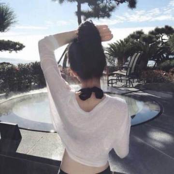 清纯女生背影头像 唯美漂亮