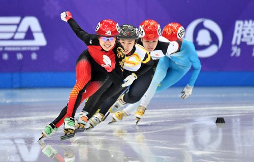 短道速滑——中国杯精英联赛总决赛:曹宇航夺得女子500米冠军(3)