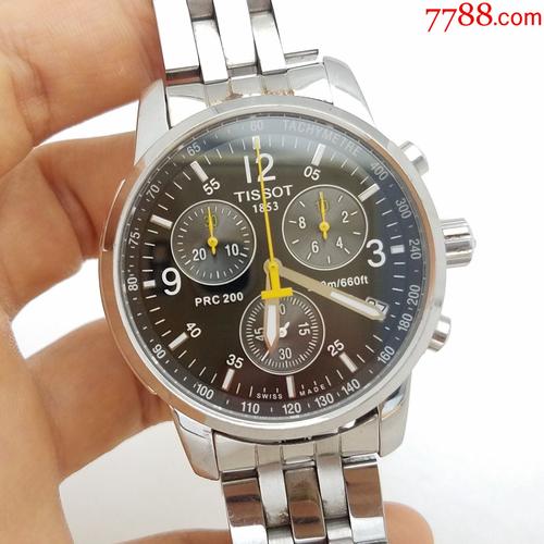 【新款瞬间归零功能】瑞士天梭prc200石英计时男表【搭载瑞士v8认证