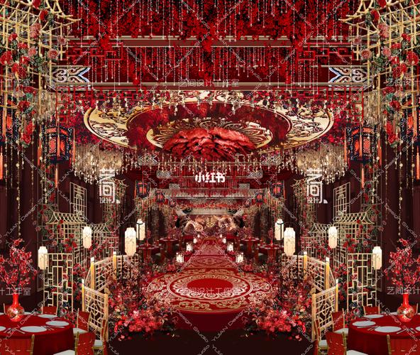 中式婚礼堂/中式婚礼效果图