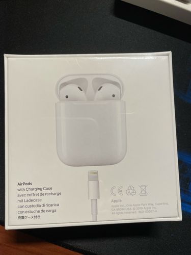 729出一个苹果耳机airpods2 教育优惠插电版