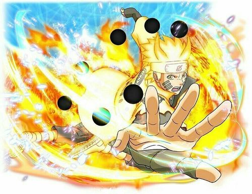 为实现梦想,和守护伙伴们的羁绊,鸣人不断修炼变强,作为木叶"三忍"之