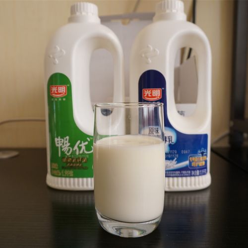 光明酸奶大桶装整箱大瓶装风味发酵乳饮品原味畅优1.1kgx1桶2桶