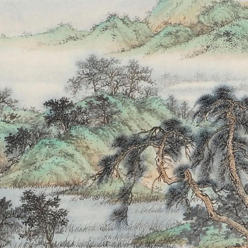 何当载酒来,共醉重阳节#国画山水