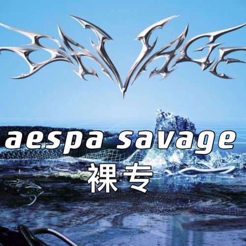 aespa savage简谱,savagelove简谱 现货 aespa 迷你1 savage 官方 裸专 明星周边