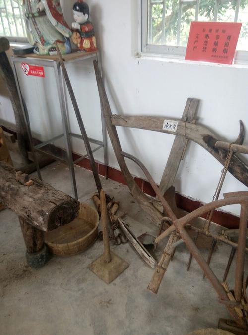 陆河水唇石船客家农具,日常生活用具展示