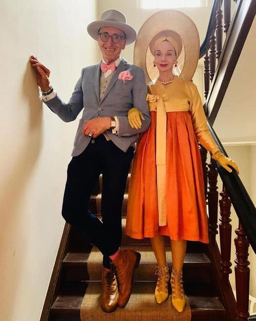 看完这些时尚的老年夫妻让人不单相信了爱情还提升了生活品味