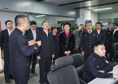 金华市人大常委会主任陈玲玲来义调研指导打击治理