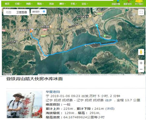 登铁背山踏大伙房水库冰面