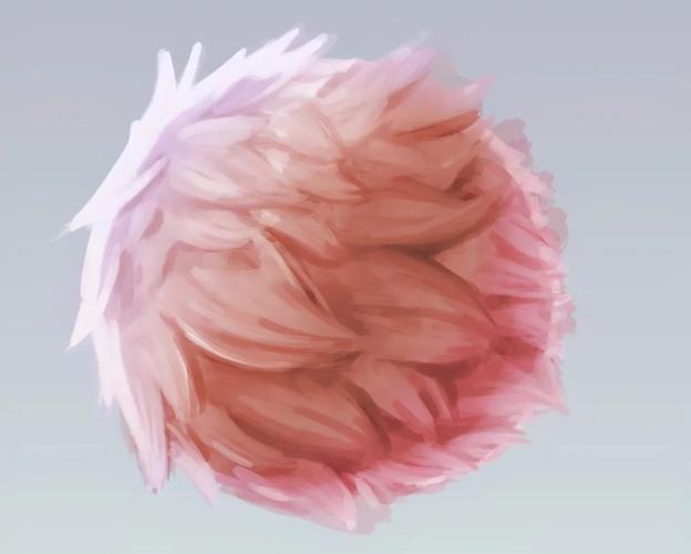 毛绒绒质感的小丸子要怎么画