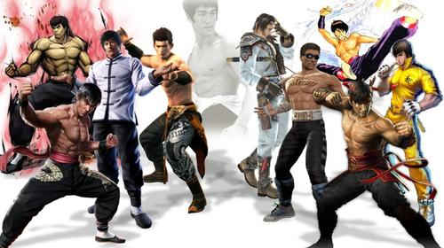 游戏人物原型大揭秘原来这17款游戏里的格斗大佬是李小龙