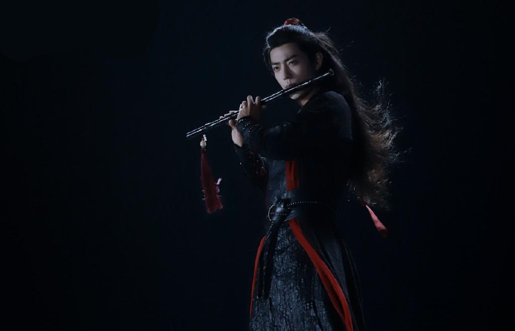 帅气肖战古装壁纸_陈情令魏无羡