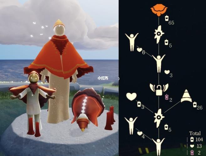 光遇复刻红绒斗篷_光遇_斗篷_游戏_手机游戏