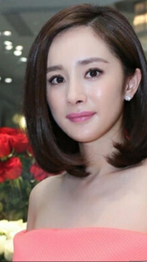 杨幂短头发照片,要漂亮的
