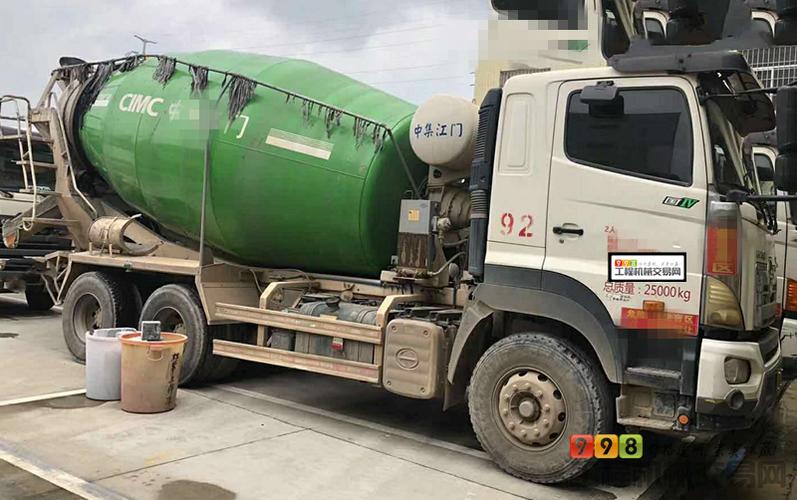 精品转让2016年中集广汽日野底盘大12方拉14方搅拌车