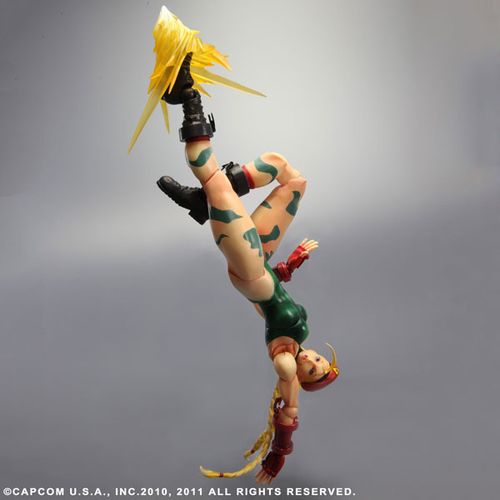 正版square enix 超级街霸4 街头霸王街机版 樱 sakura超可动手办