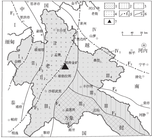 老挝爬奔金矿床稳定同位素,稀土元素地球化学特征