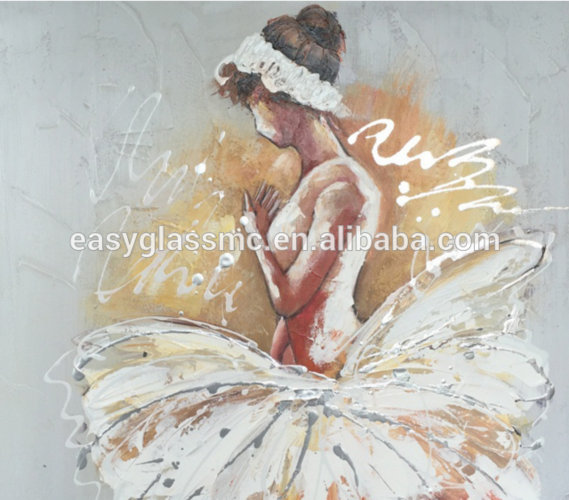 40x40cm handpainted wall art oil painting style on canvas