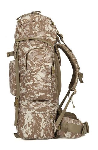 军迷户外登山包 军用背包军品防水战术双肩包男作战迷彩背囊100l