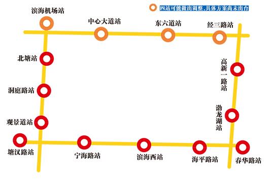 津地铁z2线调整路线方案 那些路过的地区还好吗