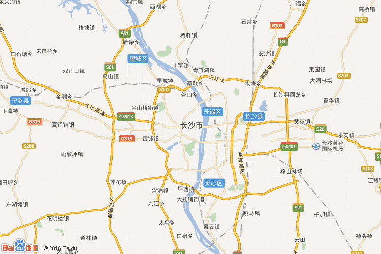 长沙地图