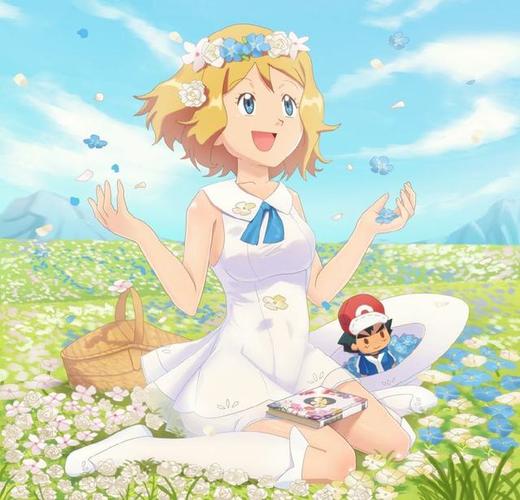 宠物小精灵:小智莎莉娜神奇宝贝同人图集欣赏