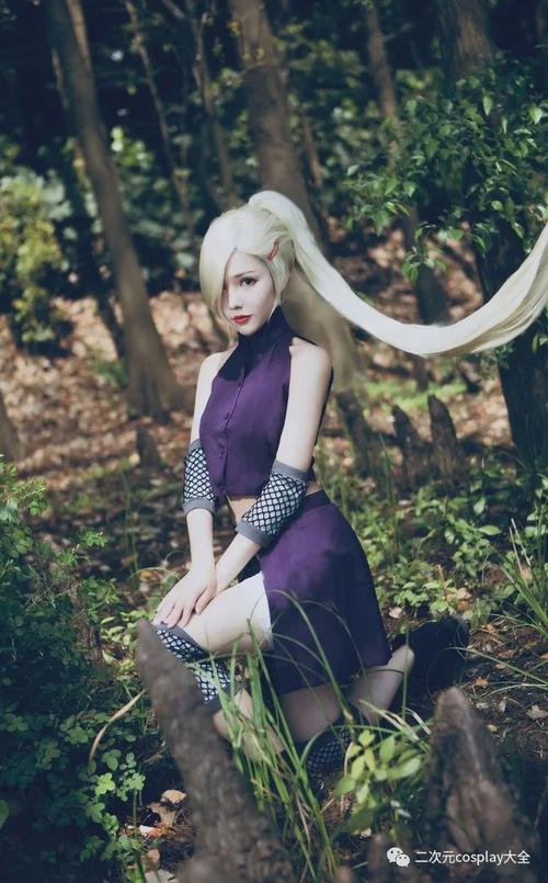 颜值神还原,《火影忍者》山中井野cos,又是被帅到的一天