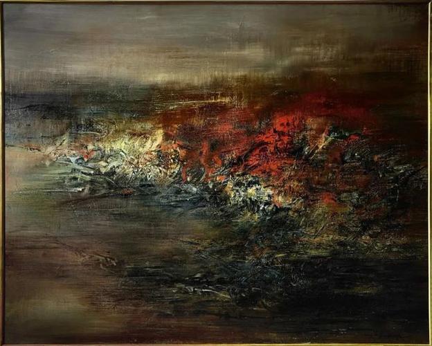 赵无极画要能呼吸