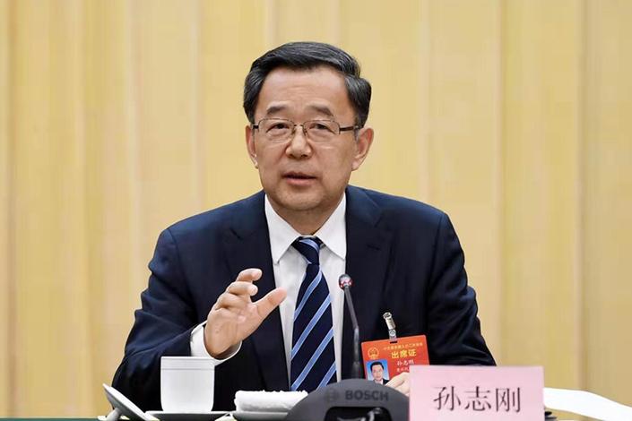 全国人大代表,贵州省委书记孙志刚