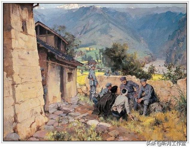 赏红色经典,忆峥嵘岁月——军旅著名画家何孔德经典绘画作品赏析