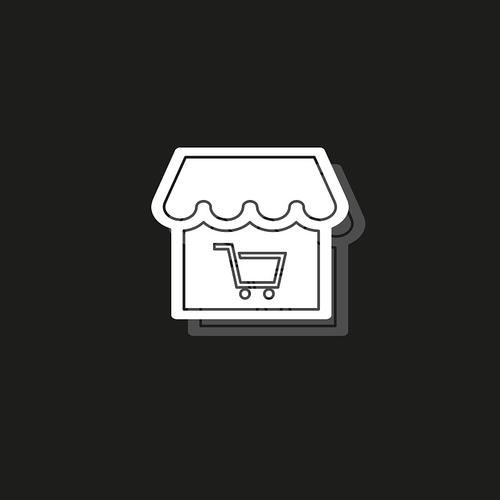 网上商店图标标志元素图片素材