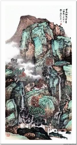 神韵天成 -- 张树立山水画 (上)