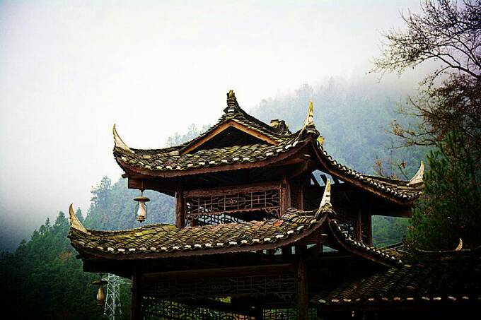 苗寨风雨亭(古建筑)