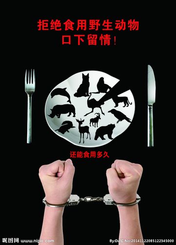 拒绝食用野生动物-口图片