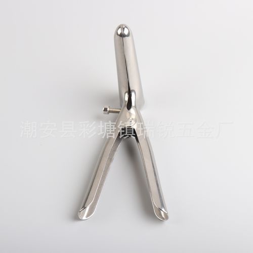 304不锈钢肛门镜 手持便携筒式斜口喇叭式肛门镜扩肛器检查镜窥器
